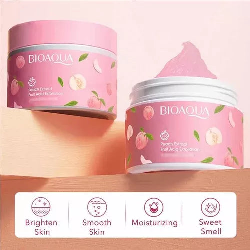 Gel Bioaqua Exfoliante De Melocoton